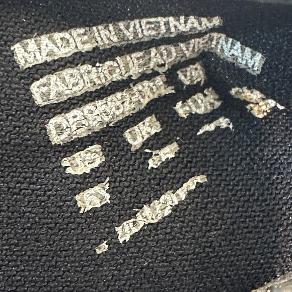 Nike Size Kid 6Y Kid Logo Sunray Adjust Sandal Flip Flop Black Hook Loop Closure - Picture 7 of 9